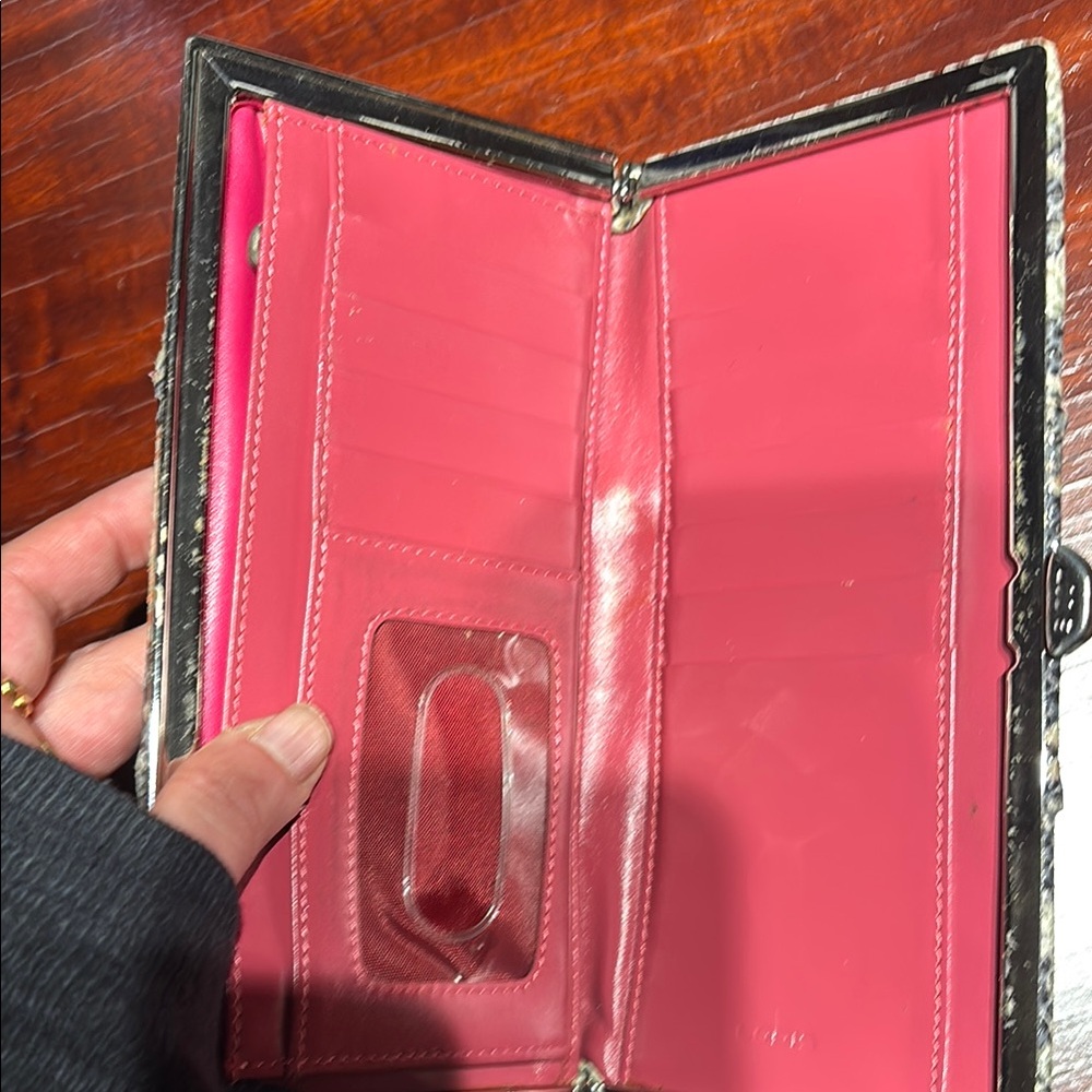 Snakeskin Pattern Wallet - image 6